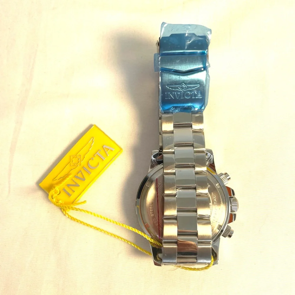 Invicta Silver Chronograph Watch‎
